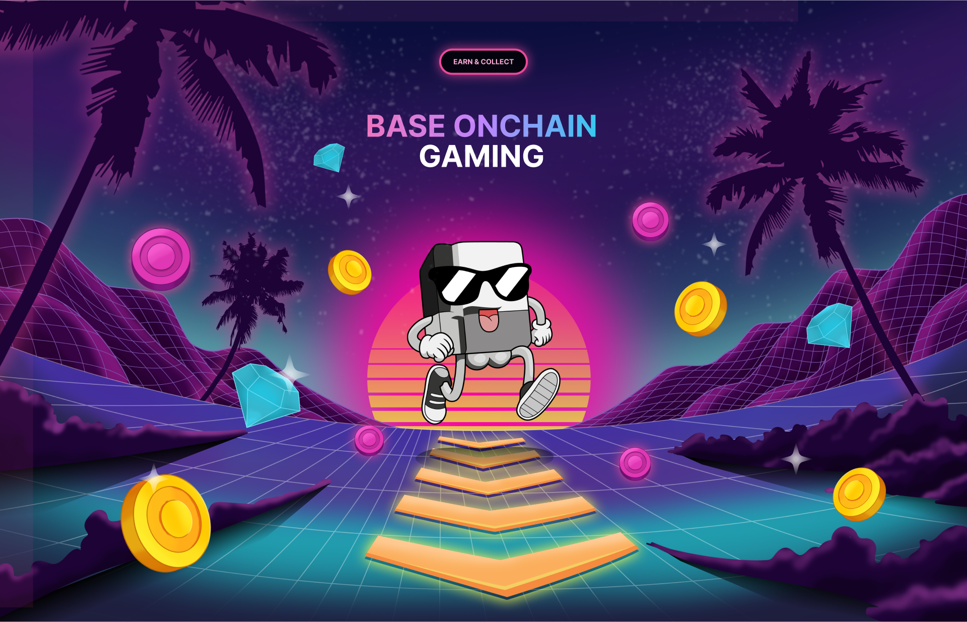 Base Onchain Gaming - Blocksack gaming ecosystem
